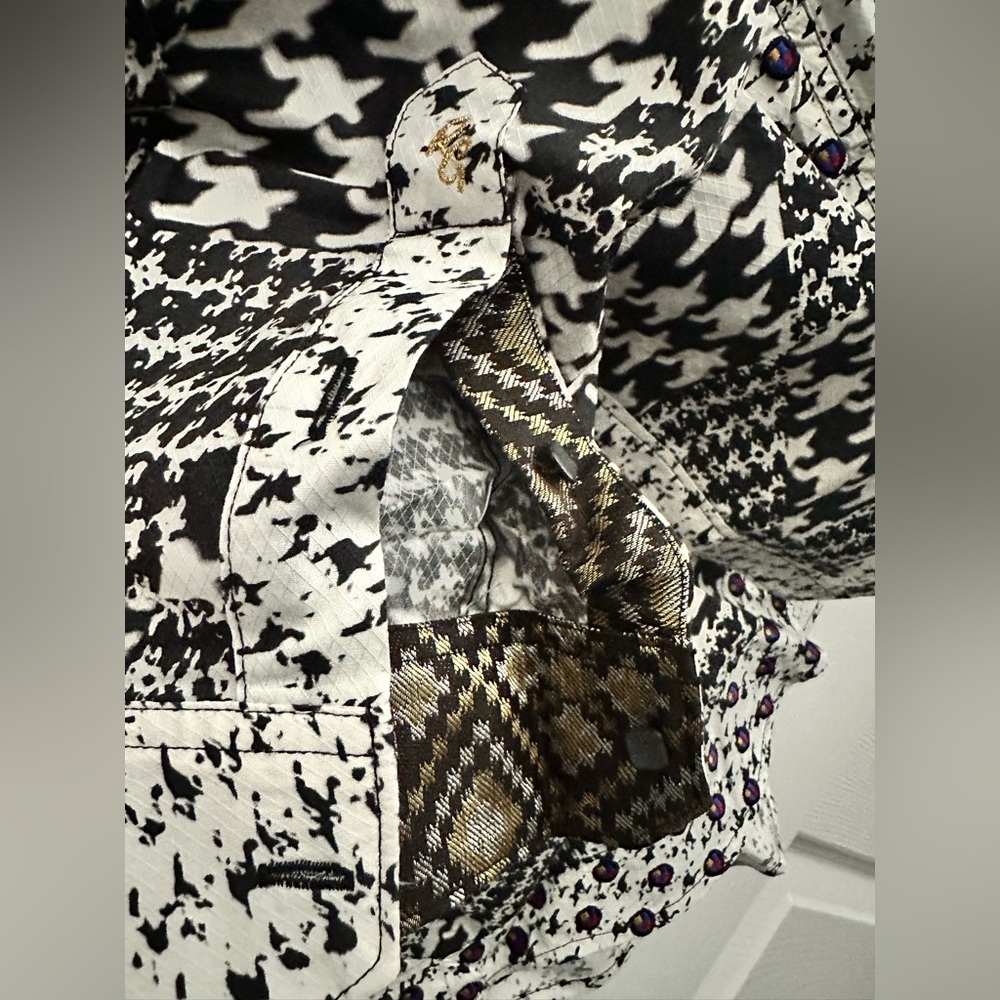Robert Graham *LIMITED EDITION* Button Down - Black and White - Medium 79/783 - Picture 4 of 12